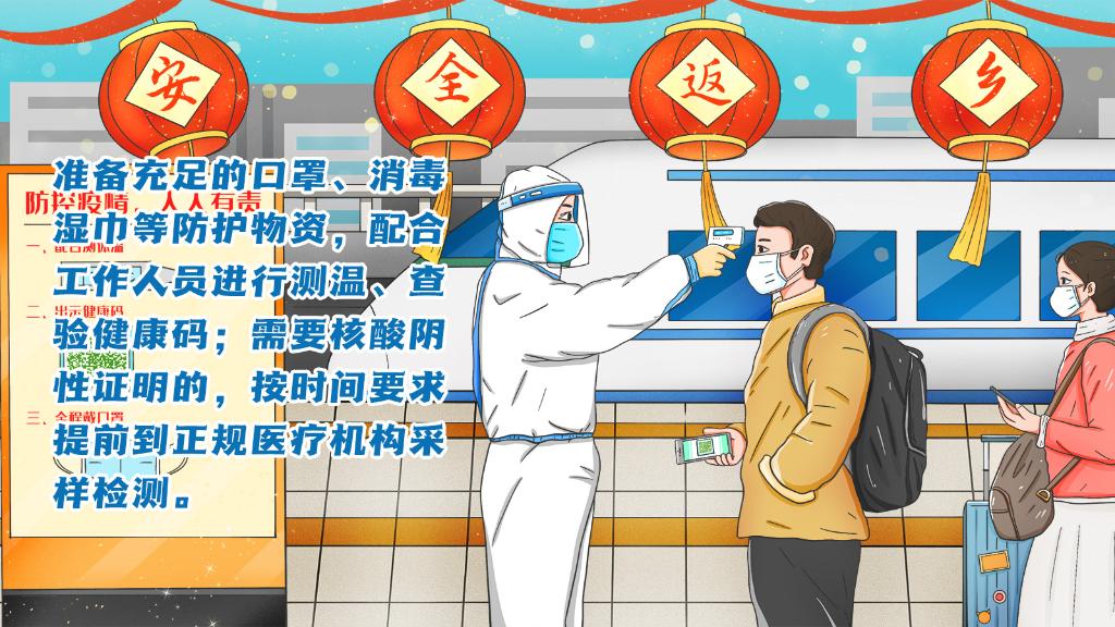 春運進行時，人在旅途如何做好防護？