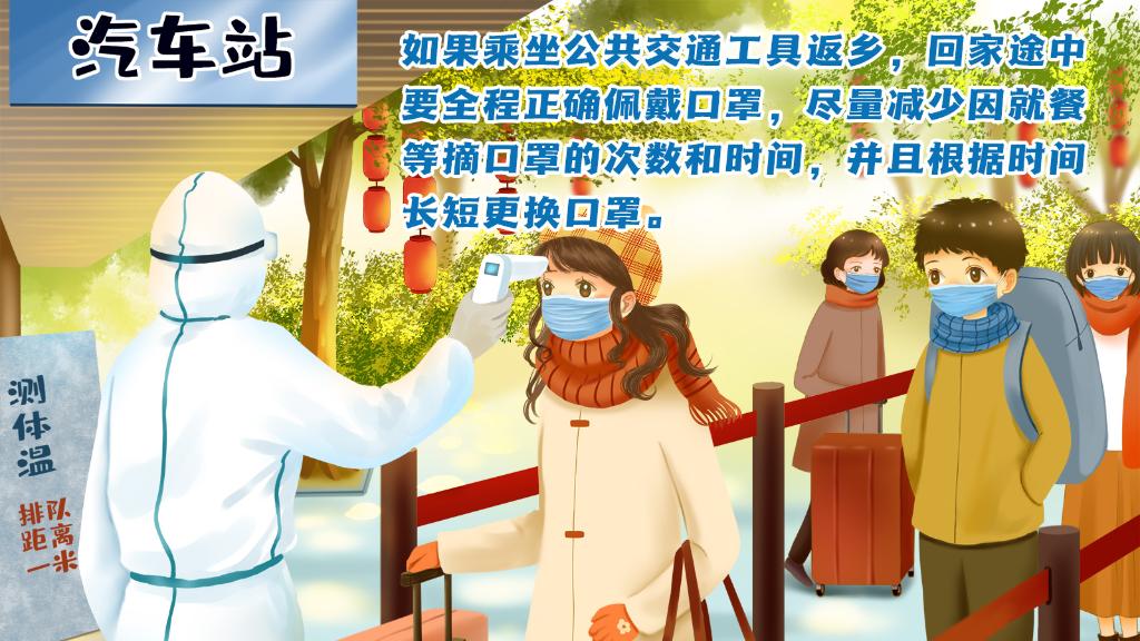 春運進行時，人在旅途如何做好防護？