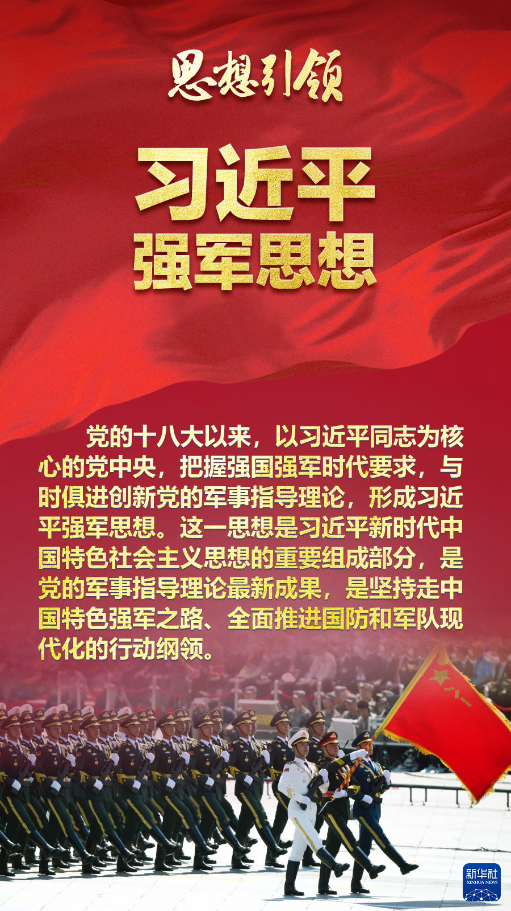 思想引領(lǐng)｜兩會上，習(xí)主席這樣談強軍之路