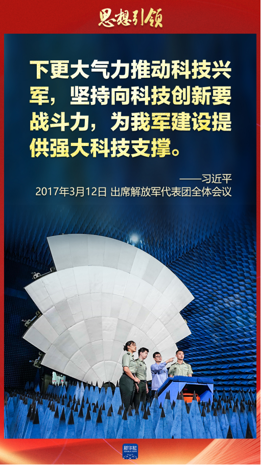 思想引領(lǐng)｜兩會上，習(xí)主席這樣談強軍之路