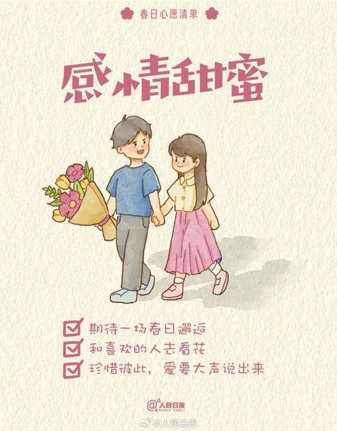 收藏打卡！領(lǐng)取你的手賬風(fēng)春日心愿清單