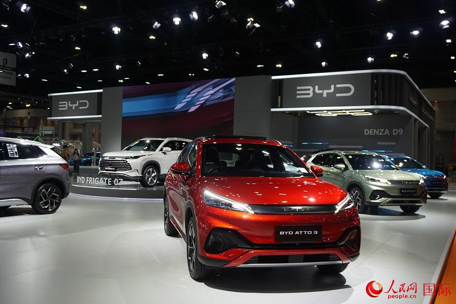 第44屆曼谷國際車展開幕。冷江濤攝