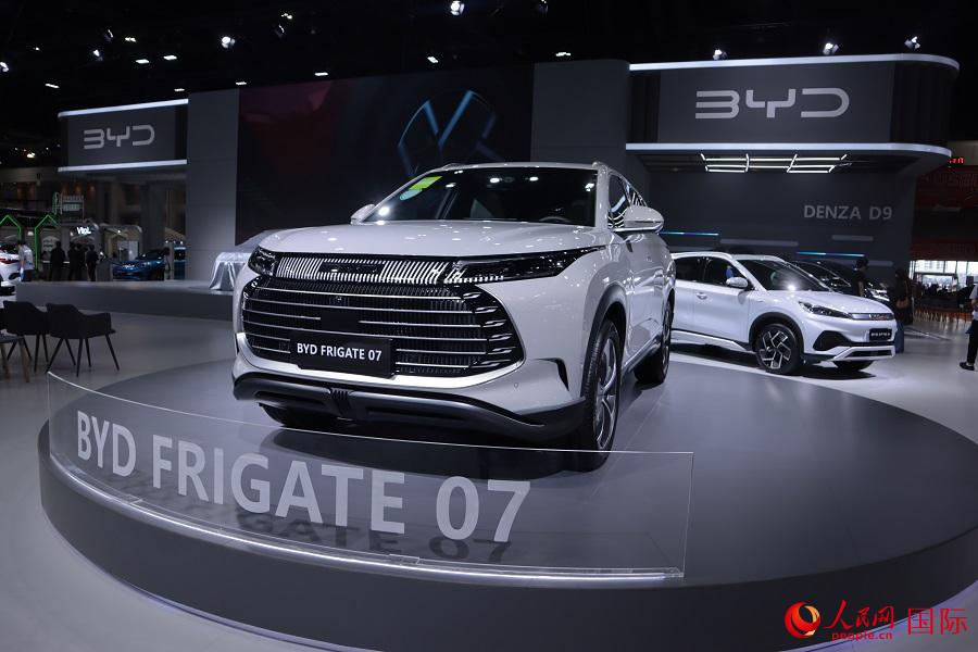 第44屆曼谷國際車展開幕。李百加攝