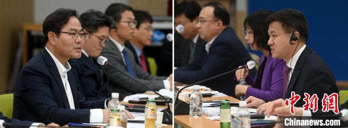 圖為論壇現(xiàn)場(chǎng)?！№n國中國商會(huì)供圖