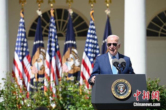 資料圖：美國總統(tǒng)拜登。 <a target='_blank' href='/' _fcksavedurl='/'><p  align=