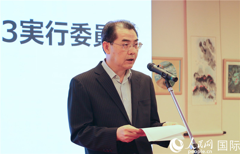 中國駐日本大使吳江浩致辭。人民網(wǎng) 許可攝