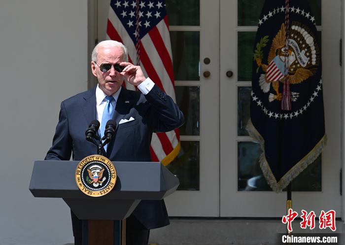 資料圖：美國(guó)總統(tǒng)拜登。