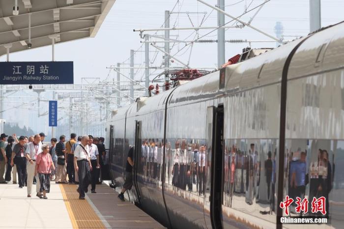 資料圖：高鐵列車。<a target='_blank' href='/'><p  align=