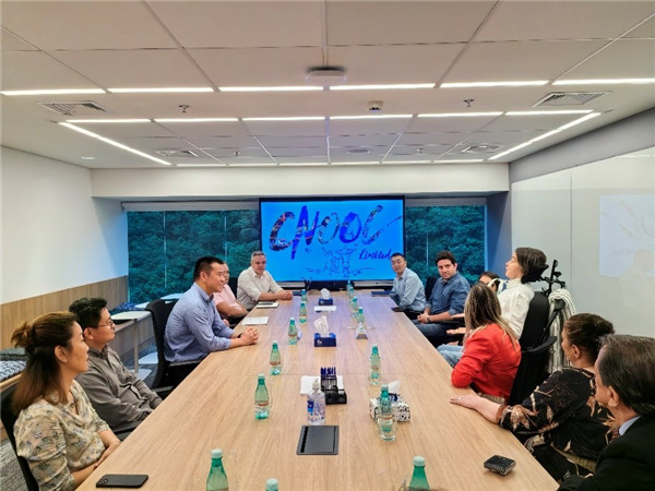 座談會(huì)現(xiàn)場(chǎng)。中海油巴西公司供圖