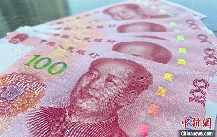  資料圖：人民幣。劉陽(yáng)禾 攝