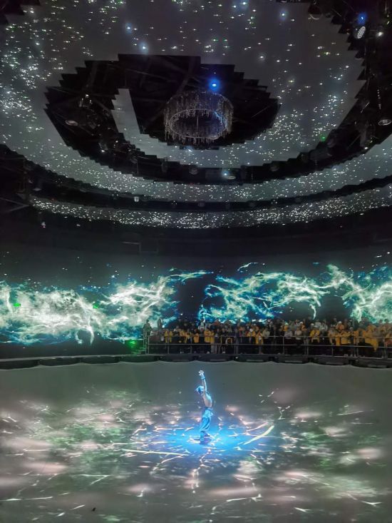 　　《天釀》演出場景。本報記者常雯宜攝