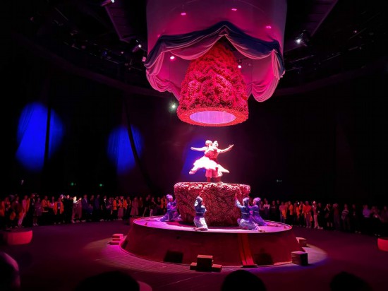 　　《天釀》演出場景。本報記者劉書文攝