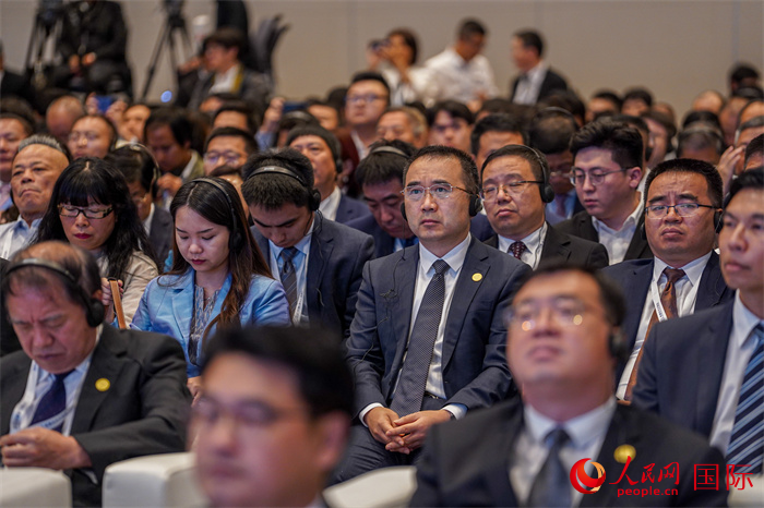 2023中國(guó)（浙江）—泰國(guó)合作交流會(huì)現(xiàn)場(chǎng)。普拉維攝