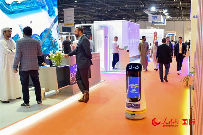 展會(huì)一角。人民網(wǎng) 塔里克·易卜拉欣攝