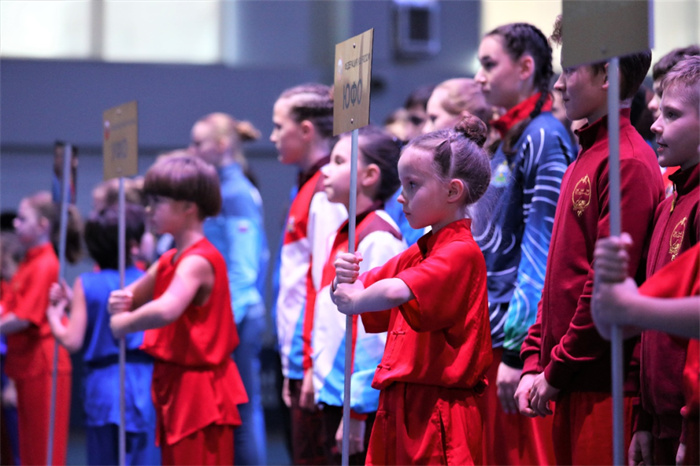 2023年俄羅斯杯暨全俄武術(shù)錦標賽開幕式現(xiàn)場。駐俄羅斯大使館供圖