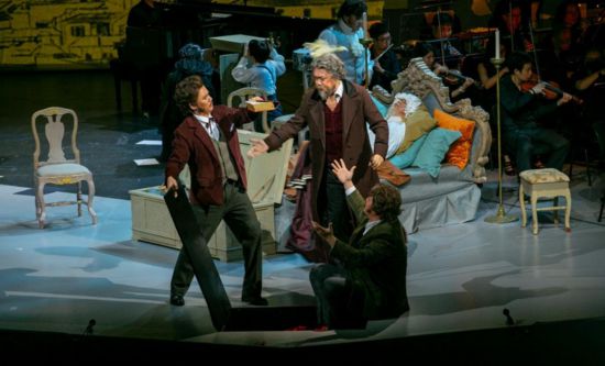 圖為《賈尼·斯基基》劇照。（中國國家大劇院供圖）