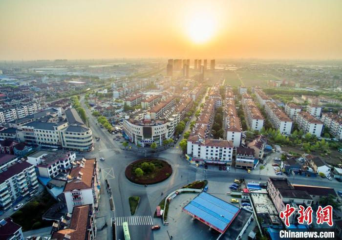 資料圖；位于上海南郊奉賢區(qū)最東部的四團(tuán)鎮(zhèn)。 供圖