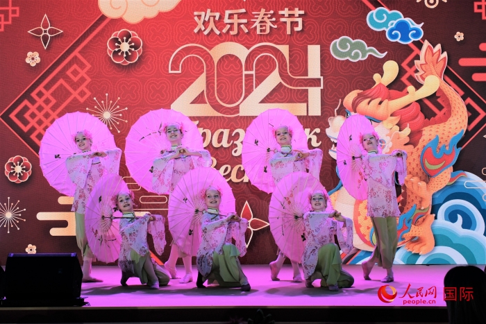 活動現(xiàn)場的精彩演出。于子恒攝