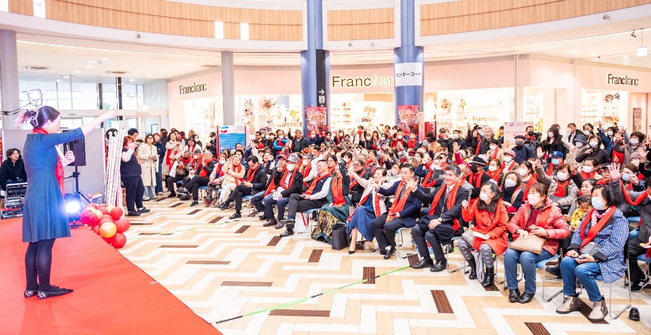 活動現(xiàn)場。中國駐大阪旅游辦事處供圖