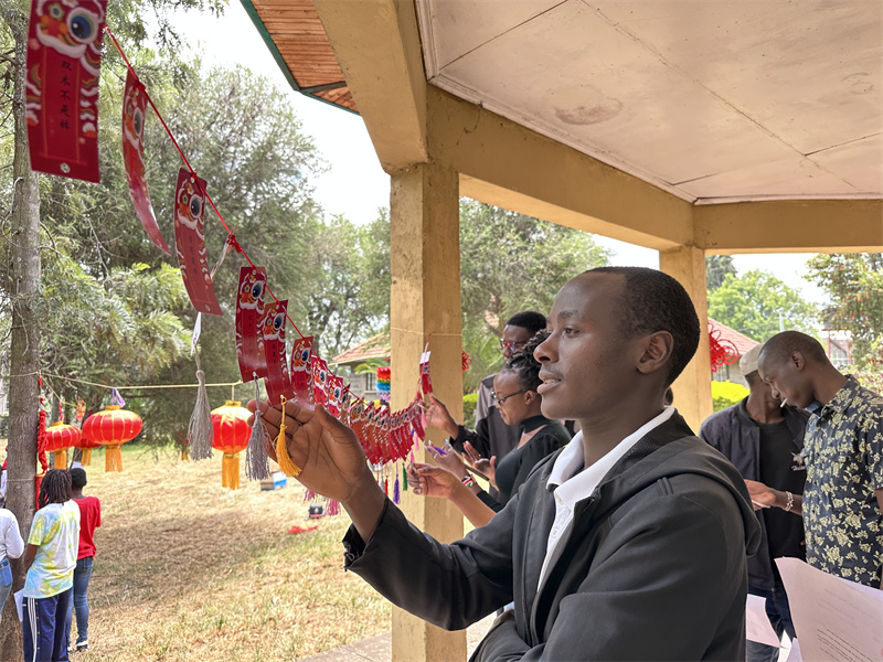 活動現(xiàn)場。肯尼亞埃格頓大學孔子學院供圖