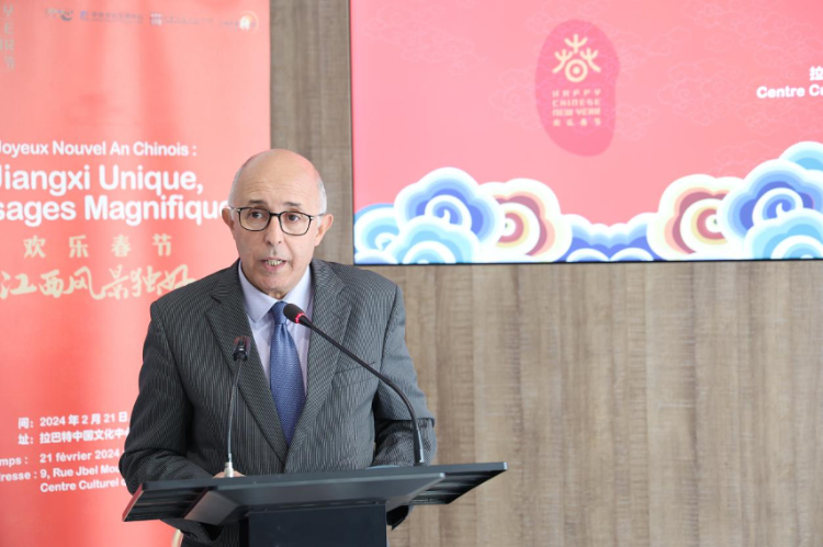 拉巴特文化藝術(shù)遺產(chǎn)復(fù)興協(xié)會主席德里希致辭?；艟z