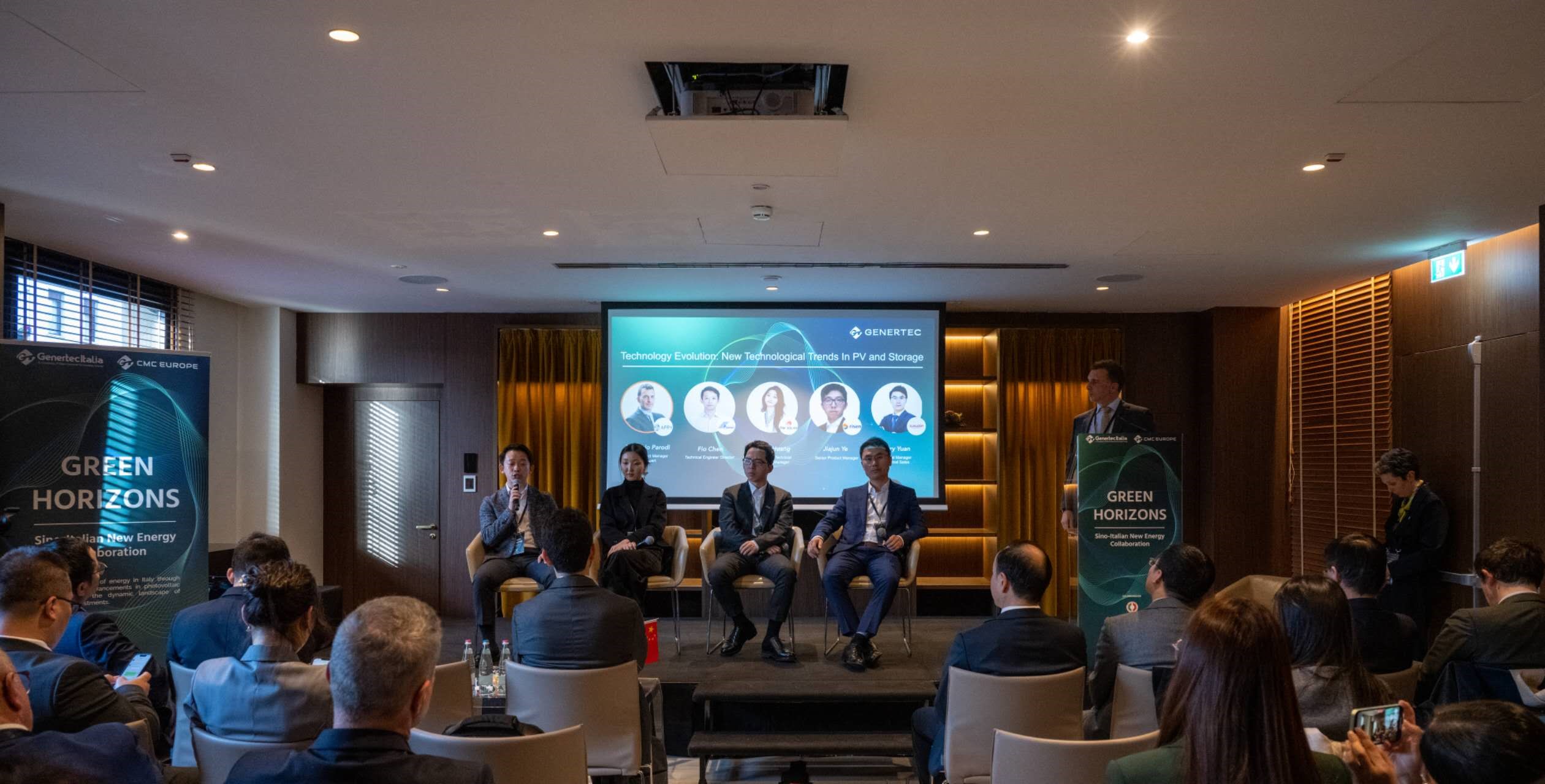 中方企業(yè)代表就新能源技術(shù)發(fā)展趨勢分享觀點。主辦方供圖