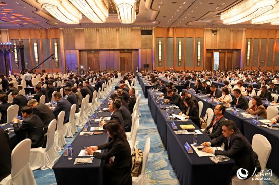 開幕式現(xiàn)場(chǎng)。人民網(wǎng)記者 陳博攝