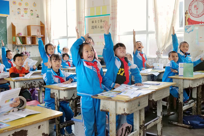 互動問答環(huán)節(jié)，同學(xué)們正在踴躍答題。