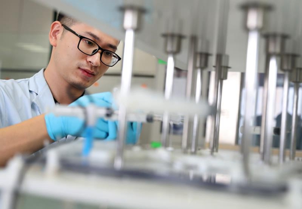 藥物研制實(shí)驗(yàn)環(huán)節(jié)。受訪者供圖