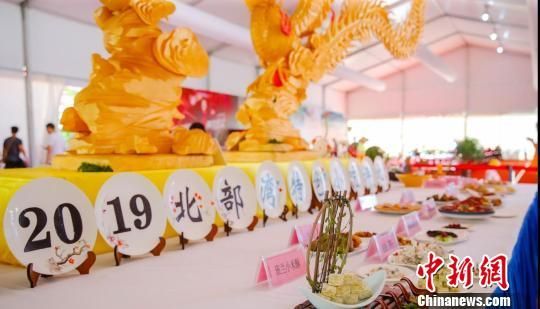 北部灣（海南儋州）旅游美食博覽會，舉辦美食評選活動　王子謙　攝