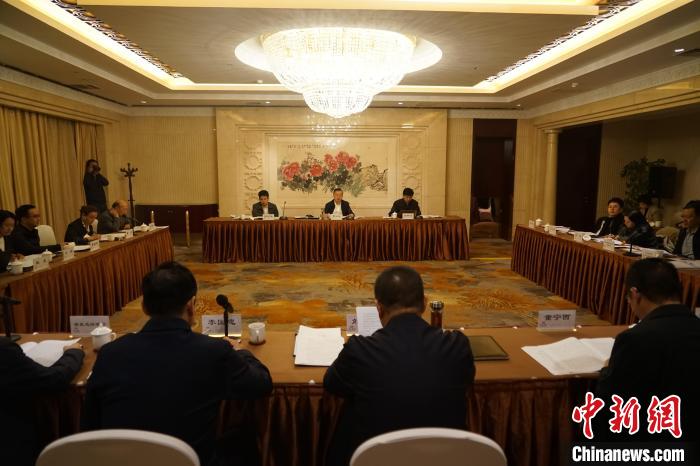 圖為座談會現(xiàn)場?！∨擞隄?攝