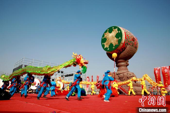 圖為青海省海東市文化藝術(shù)展示。(資料圖) 海東市文體旅游廣電局 供圖