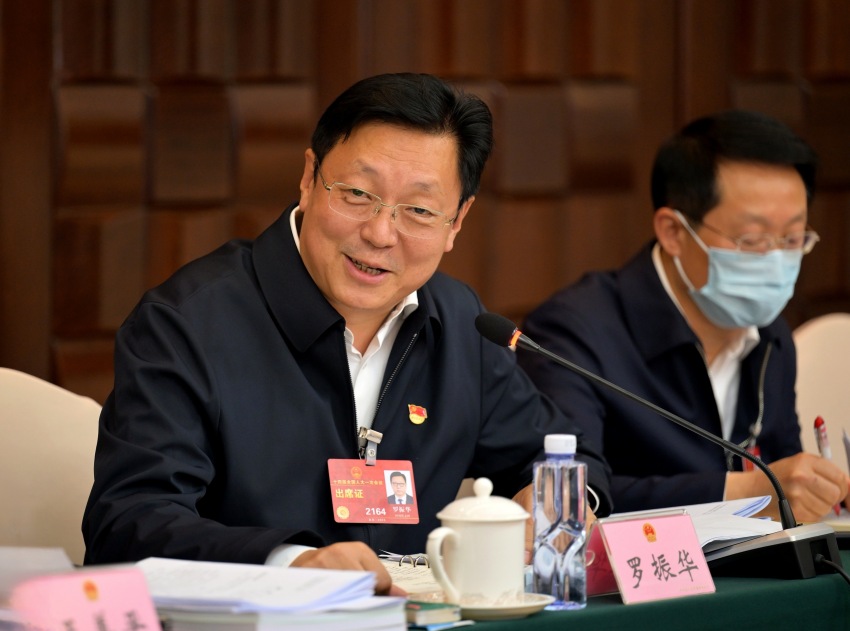 全國(guó)人大代表羅振華。