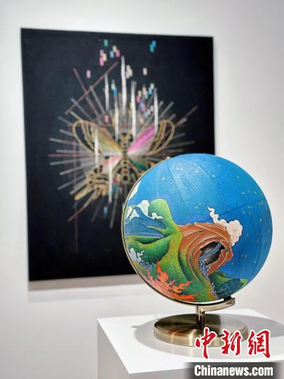 展覽現(xiàn)場?！□囆g(shù)中心 供圖