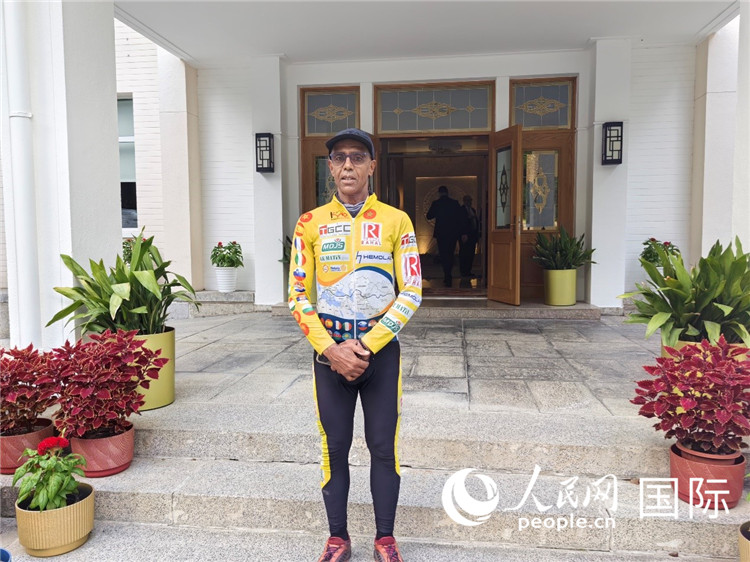 9月6日，卡里姆·穆斯塔在摩洛哥駐華大使官邸。人民網(wǎng)記者 王晶攝