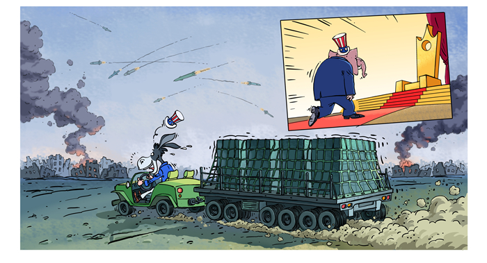 漫畫作者：馬宏亮（人民網(wǎng)版權(quán)圖片，未經(jīng)授權(quán)請(qǐng)勿轉(zhuǎn)載。）