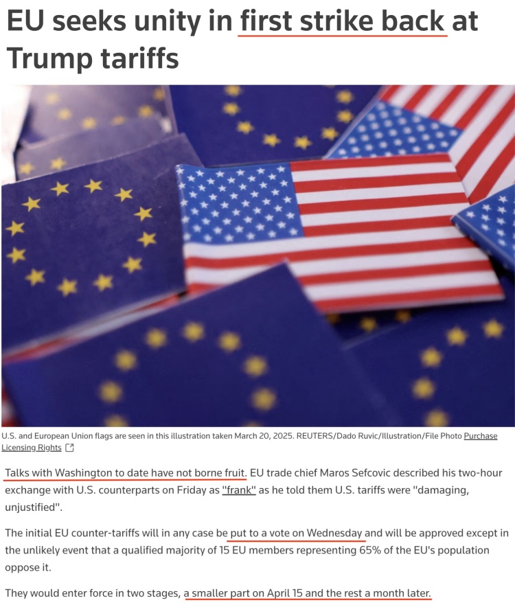 深觀察丨“只要團結，歐盟反制美國的王牌很多”