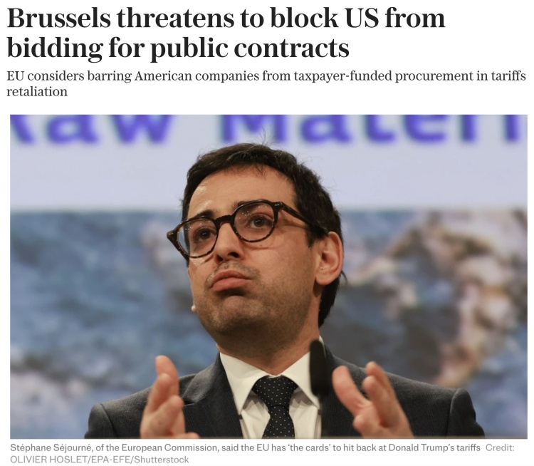 深觀察丨“只要團結，歐盟反制美國的王牌很多”