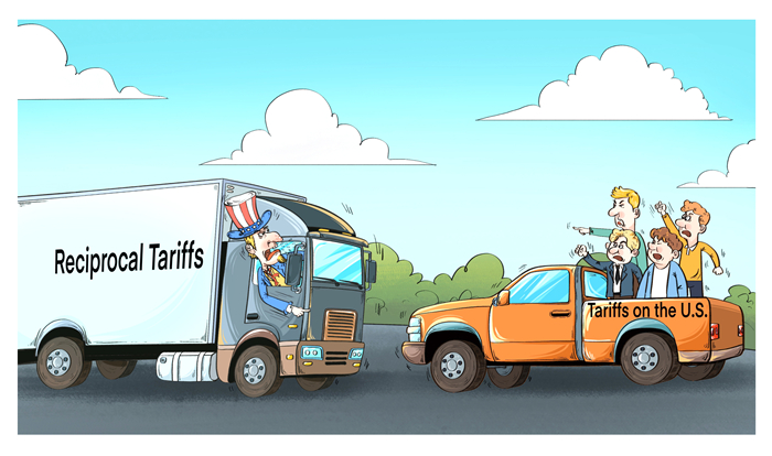 漫畫作者：譚希光（人民網(wǎng)版權(quán)圖片，未經(jīng)授權(quán)請(qǐng)勿轉(zhuǎn)載。）