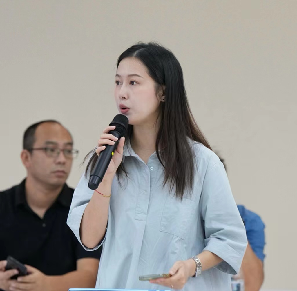 人民網(wǎng)記者提問。水利部供圖