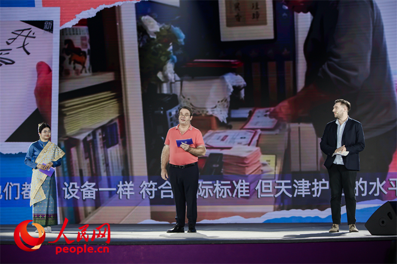 從左至右分別為馬星彤、皮安睿、柯明可。人民網(wǎng)記者 于凱攝