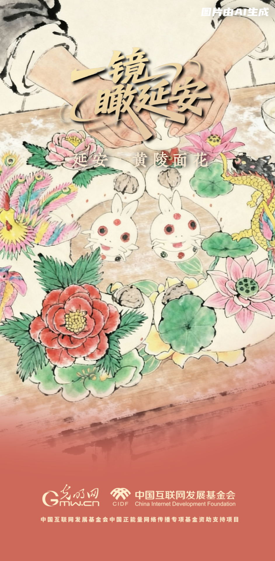 【一鏡瞰延安·AI海報】跟著這些非遺文化，感受老區(qū)風土人情