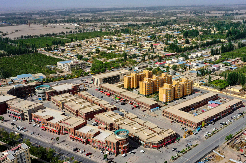 達西村新貌。