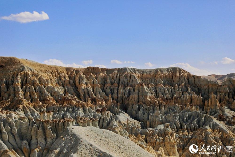 多姿多彩的土林。人民網(wǎng) 李海霞攝