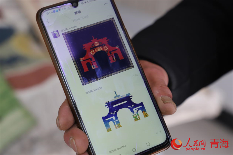 清華大學(xué)定制圖案。人民網(wǎng) 況玉攝
