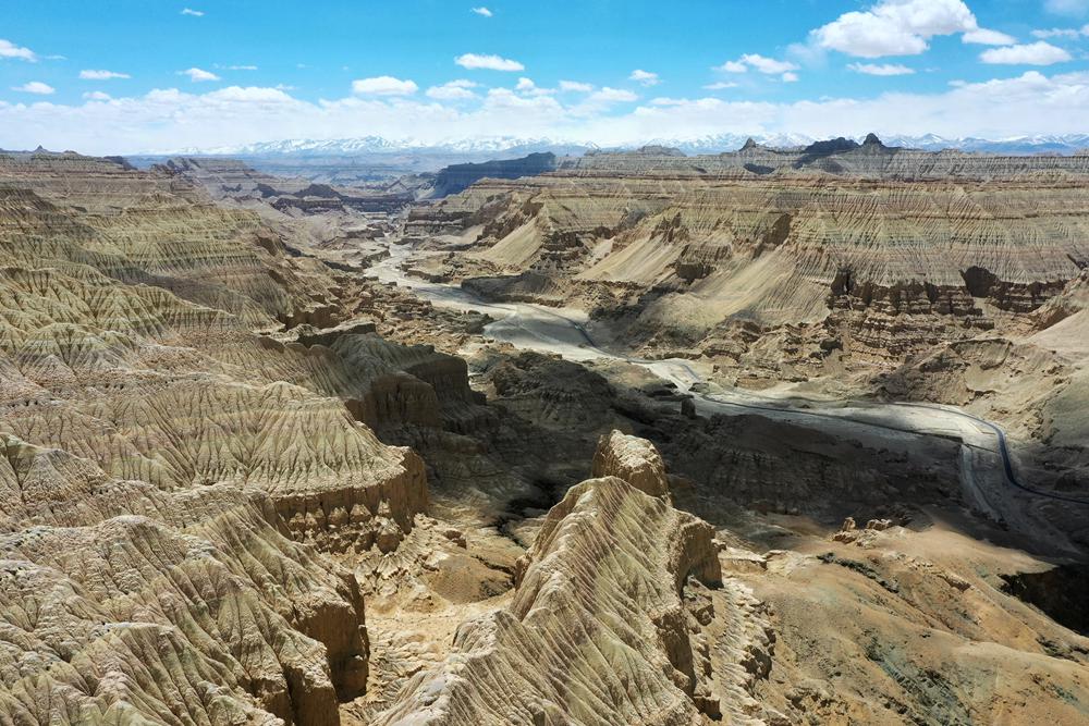 航拍土林。旦真攝