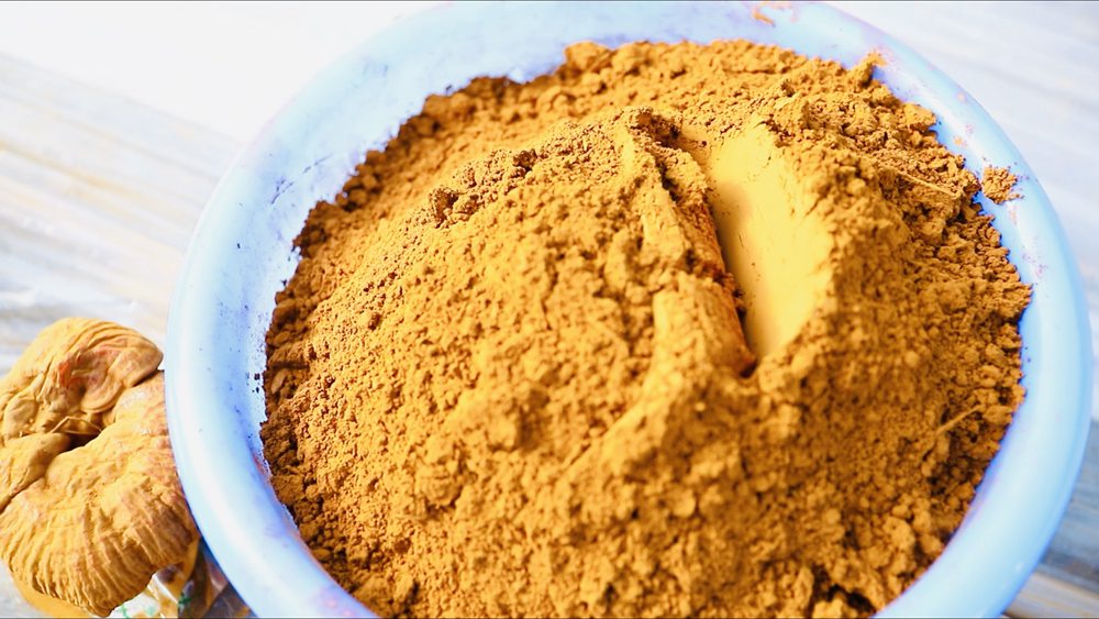 靈芝孢子粉。