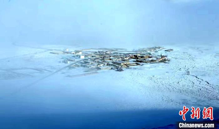 圖為普瑪江塘鄉(xiāng)冬季村景。　浪卡子縣網(wǎng)信辦供圖