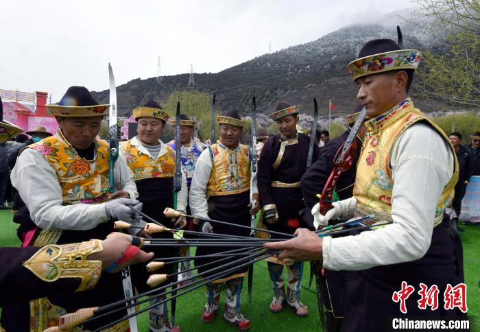 3月28日，參加響箭比賽的選手們?！±盍?攝