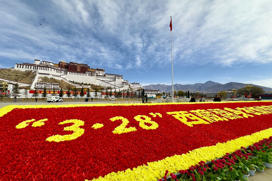 布達拉宮廣場。